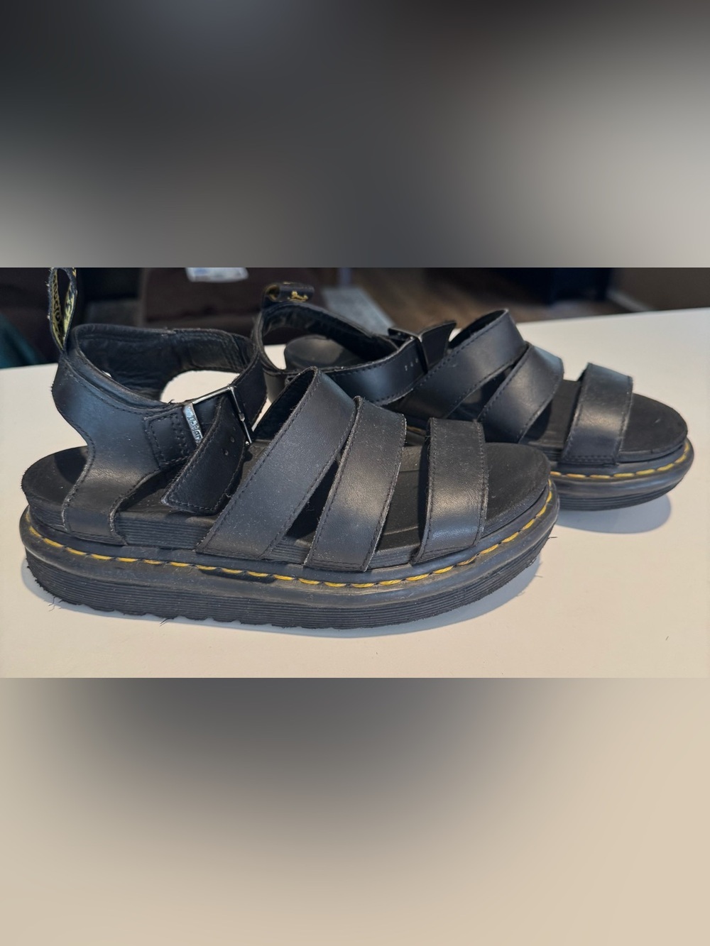 Doc Marten women’s black sandals